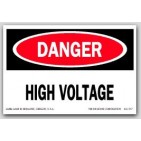 2x3" Danger High VolTage Labels 500/rl