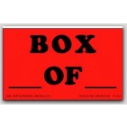 3x5" Box of Shipping Labels 500/rl