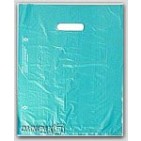 12x3x18" Teal Green HDPE Merchandise Bags 500/cs