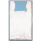 10x6x20" Plain White T-Shirt Bags 2000/cs