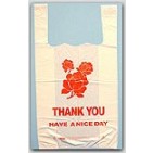 10x6x20" Printed Thank You T-Shirt Bags 2000/cs